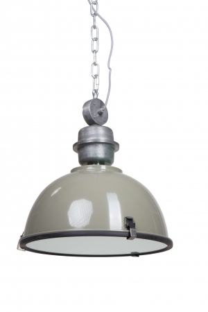 Hanglampen BIKKEL industriële hanglamp Grijs by Steinhauer 7586GR